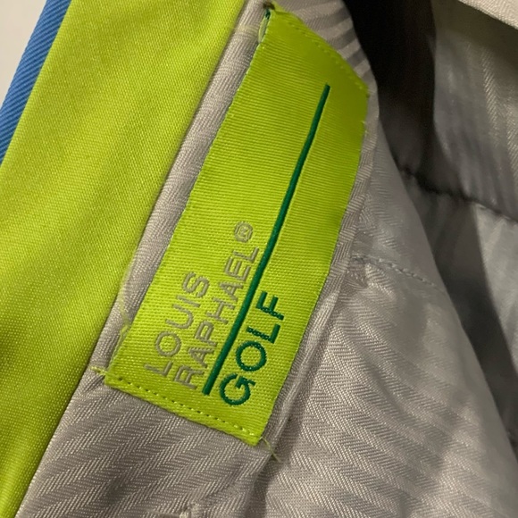 Louis Raphael Flat Front Golf Pants Size 38 - Picture 7 of 11